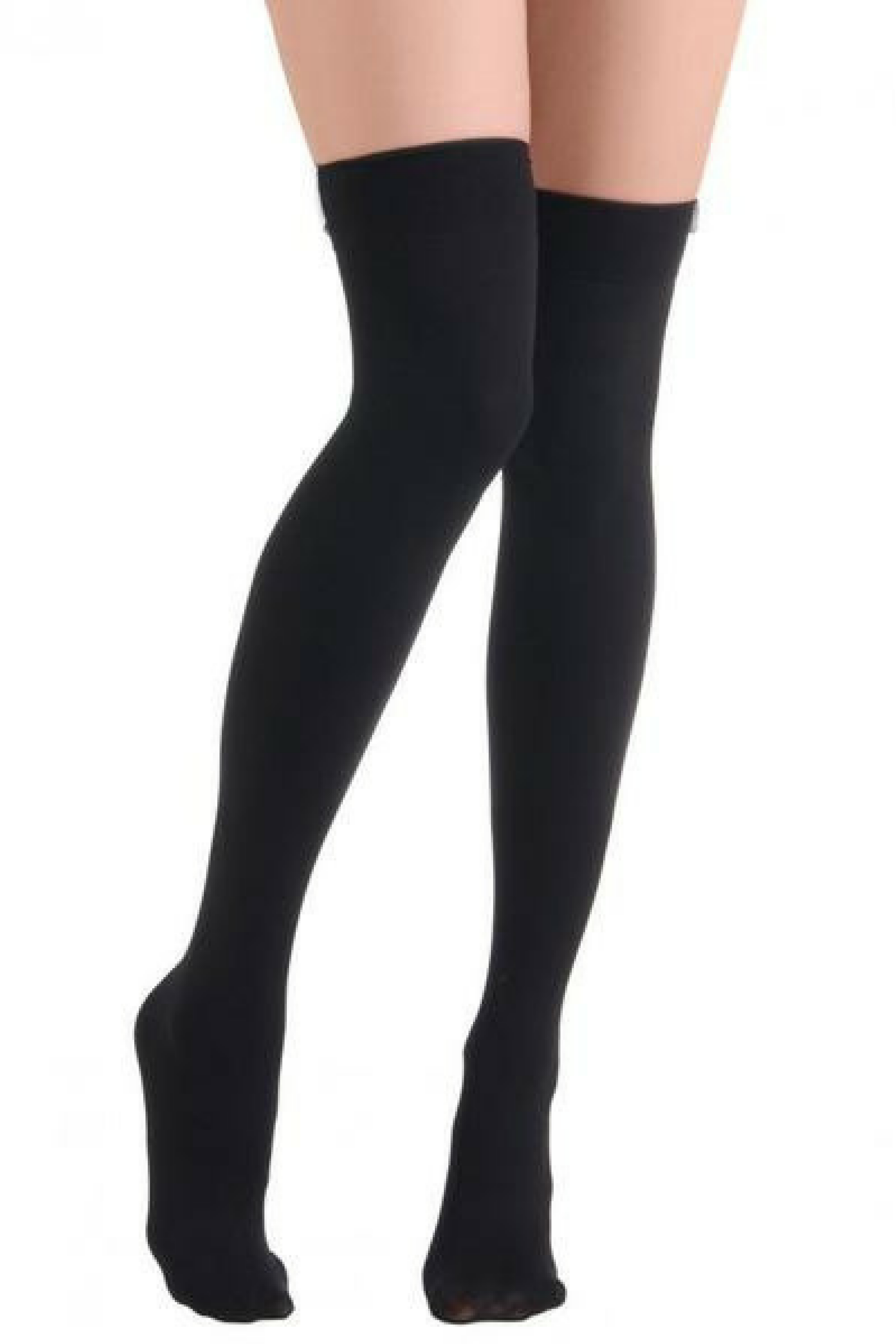 Lunalae - Thigh High Socks - Black – Pole Werk