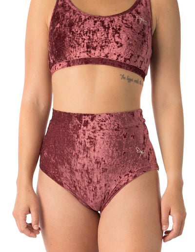 dragonfly lola pole shorts velvet amaranth#colour_amaranth