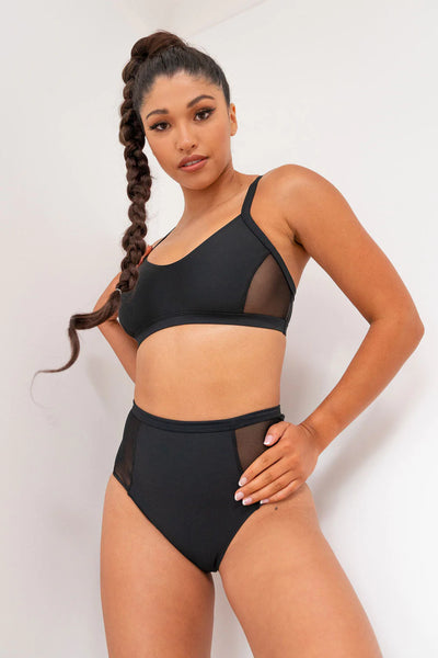 lunalae bellani high waist bottom recycled black