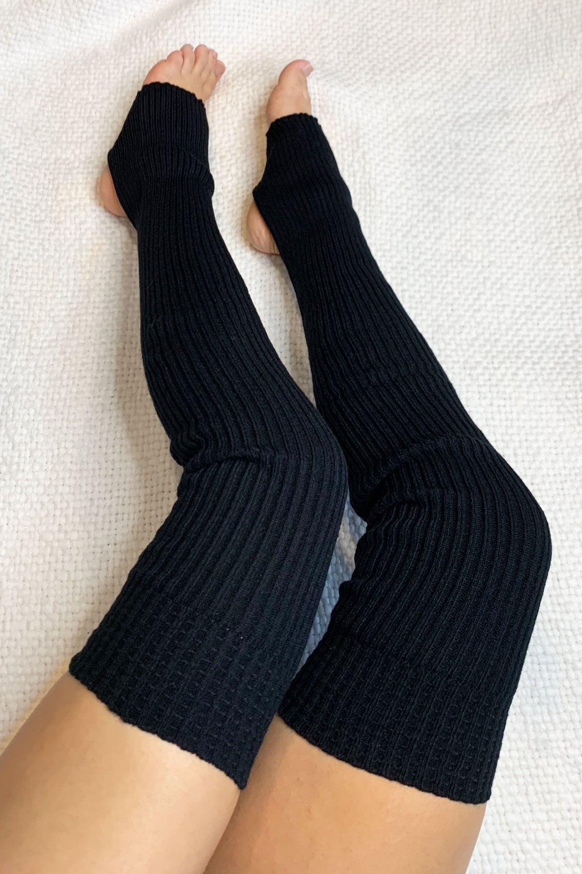 lunalae leg warmers black