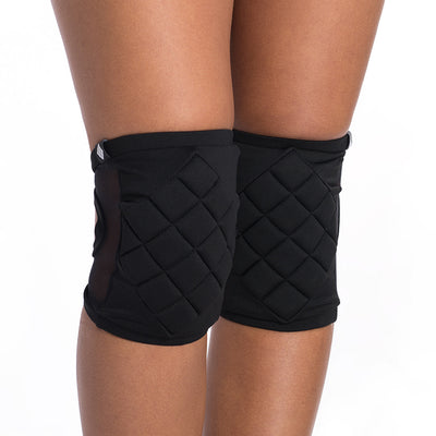 poledancerka knee pads with pocket black