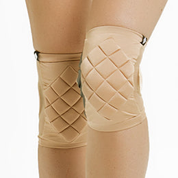 poledancerka knee pads with pocket nude 01