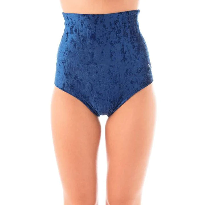 dragonfly betty pole shorts blue velvet#colour_blue